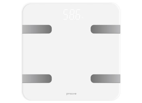 Proove Numbers Smart scale Bluetooth Connections - white